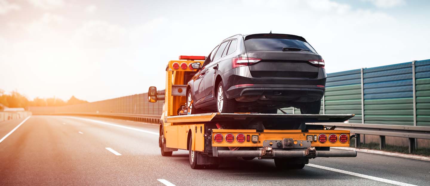 Professional towing service