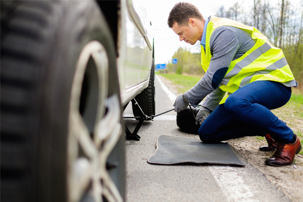 Professional roadside assistance service