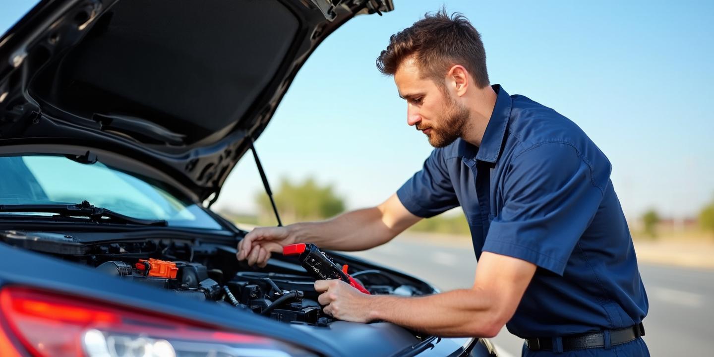 Professional jump start service